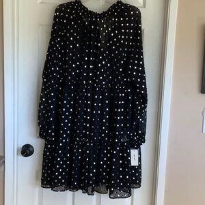 NWT….ON 34th…polkadot dress